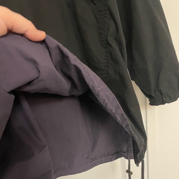 Wilfred Free Reversible Anorak Jacket in Black/Purple - Picture 4 of 5